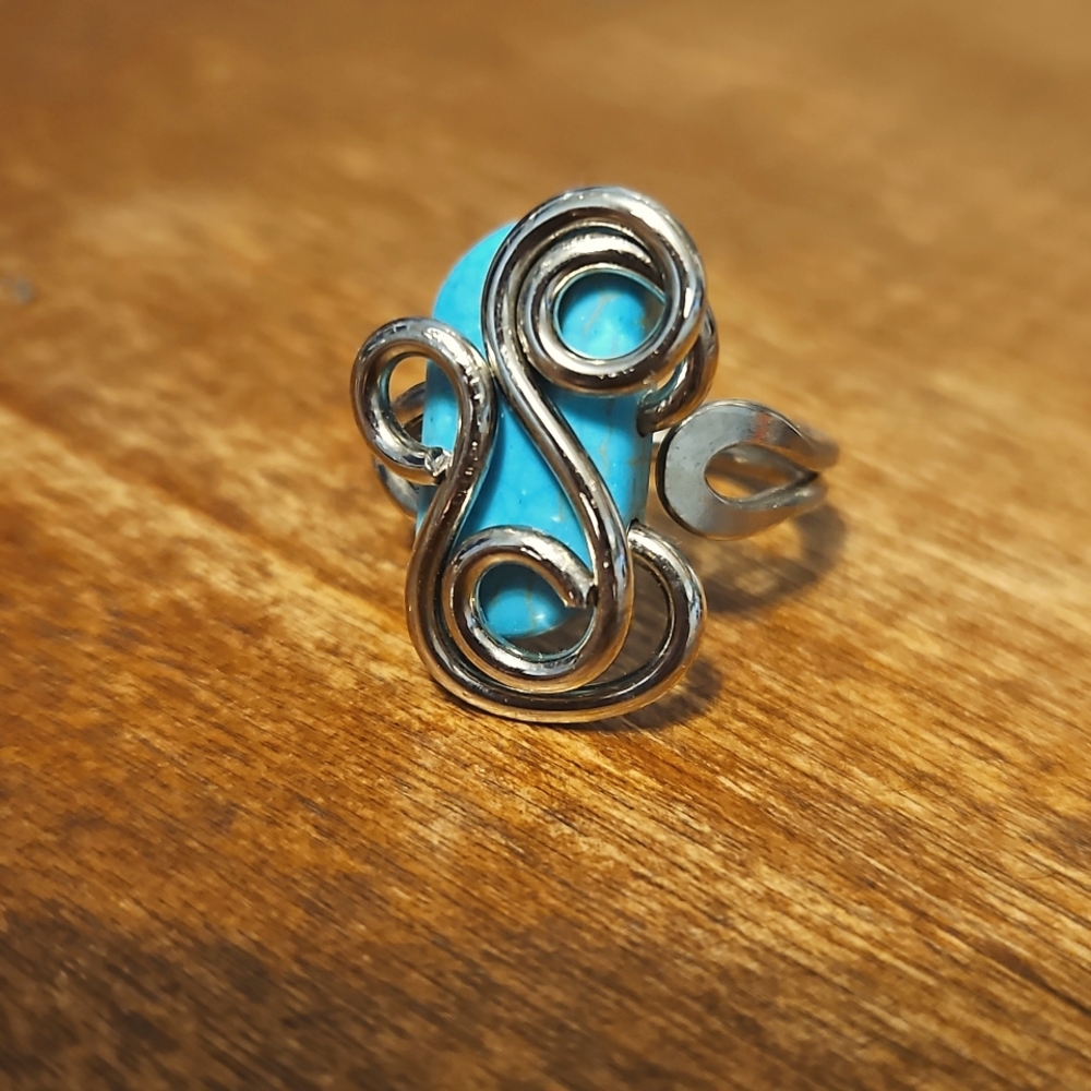 Silver/Turquoise Ring